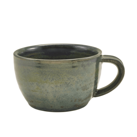 Porcelain Aqua Green Coffee Cup - 285ml