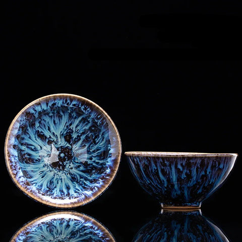 مجموعة ترانكويل - أكواب شاي فاخرة مصنوعة يدويًا