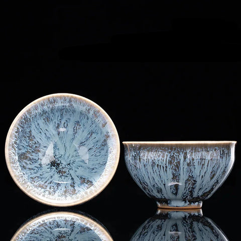 مجموعة ترانكويل - أكواب شاي فاخرة مصنوعة يدويًا