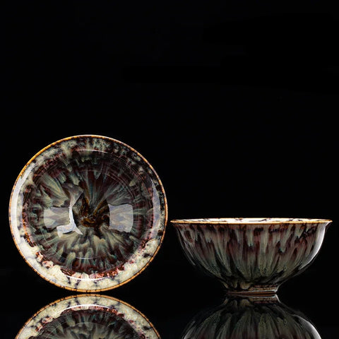 مجموعة ترانكويل - أكواب شاي فاخرة مصنوعة يدويًا