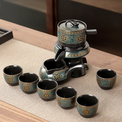Vintage 10 Piece Oriental Tea Set