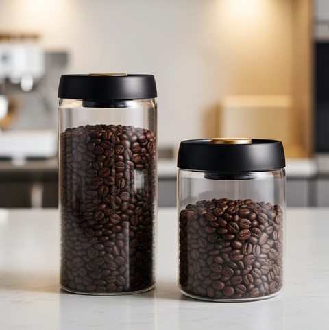 حاوية تخزين القهوة المفرغة من الهواء