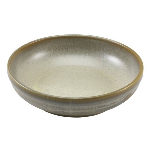 Terra Porcelain Matt Grey Coupe Bowl 20 x 5.3cm | Pack of 6