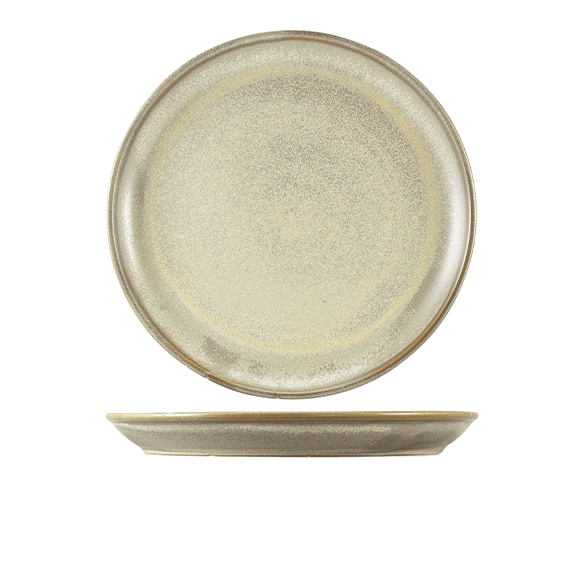 Terra Porcelain Matt Grey Coupe Plate 27.5cm | Pack of 6