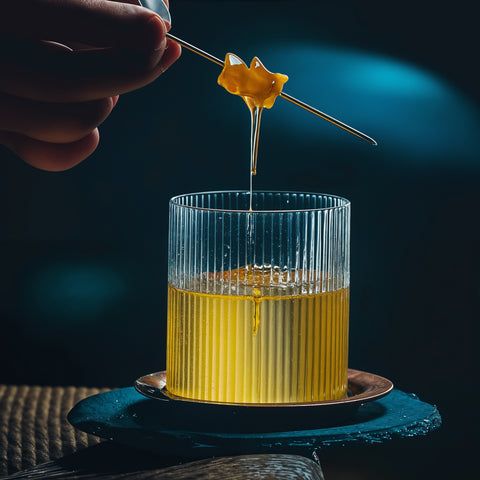 Ribbed Old Fashioned Glass