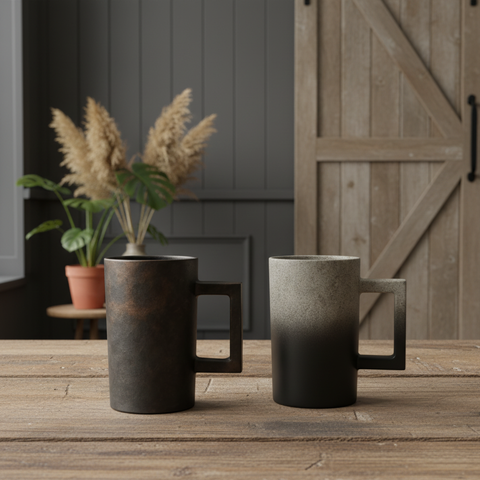 {PRE-ORDER} Vintage Industrial Coffee Cups
