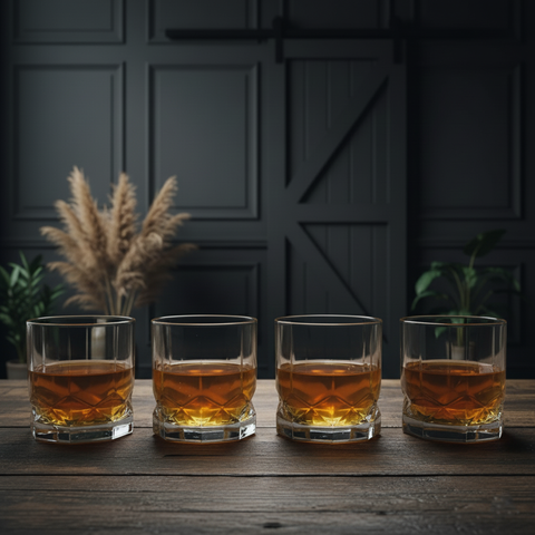 Bicchiere da whisky Old Fashioned a coste