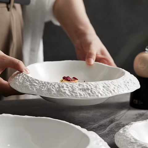 Textured Ceramic Bowl