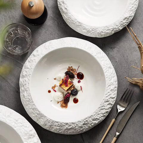 Textured Ceramic Bowl