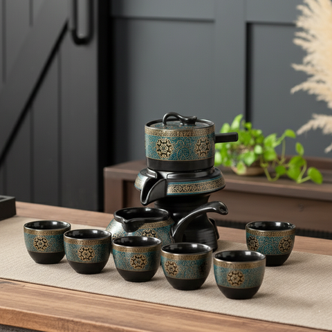 Vintage 10 Piece Oriental Tea Set