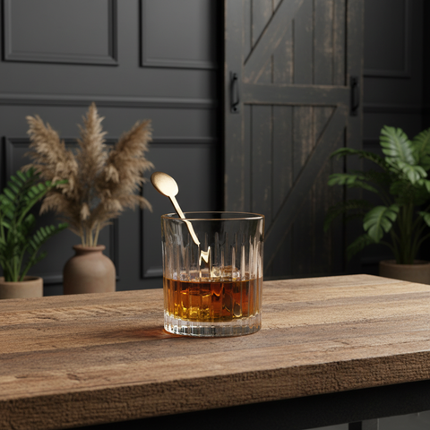 Bicchiere da whisky Old Fashioned a coste