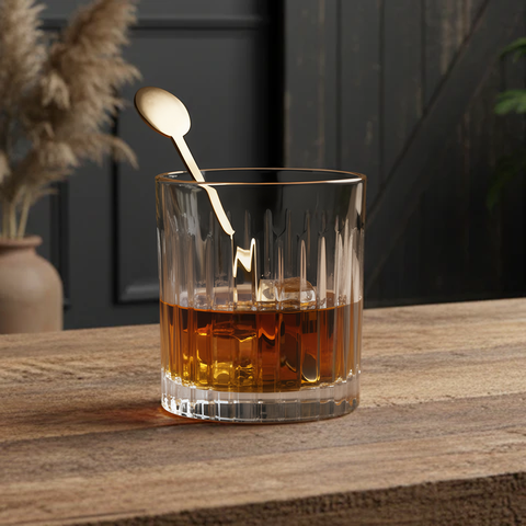 Bicchiere da whisky Old Fashioned a coste