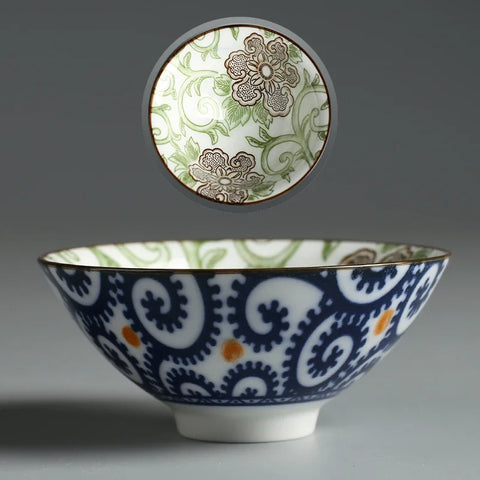 Vintage Chinese Porcelain Tea Cups