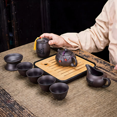 Vintage 10 Piece Japanese Tea Set