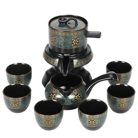 Vintage 10 Piece Oriental Tea Set