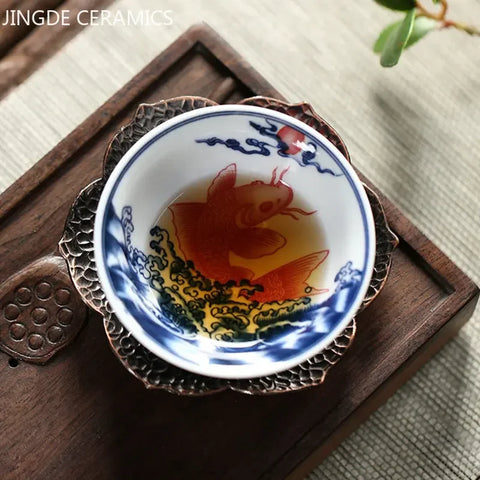 Vintage Chinese Porcelain Tea Cups