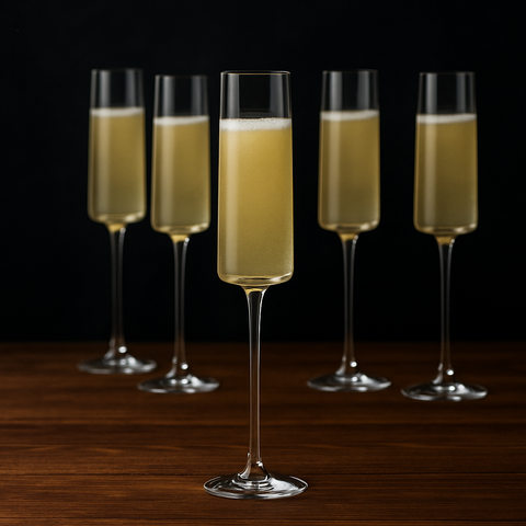 Contemporary Champagne Flute