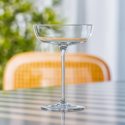Contemporary Coupe Cocktail Glass