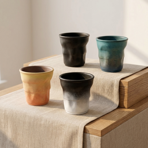 現代的なクラッシュエスプレッソカップ