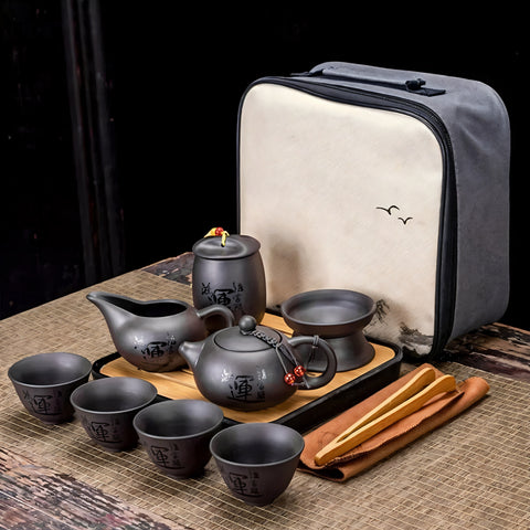 Vintage 10 Piece Japanese Tea Set