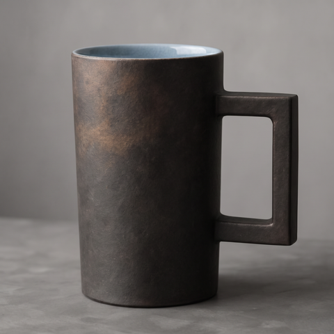 Vintage Industrial Coffee Cups