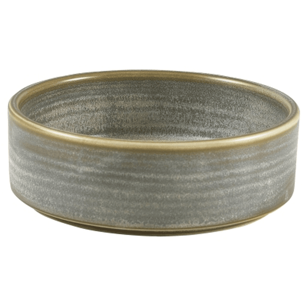 Terra Porcelain Matt Grey Presentation Bowl 13cm | Pack of 6