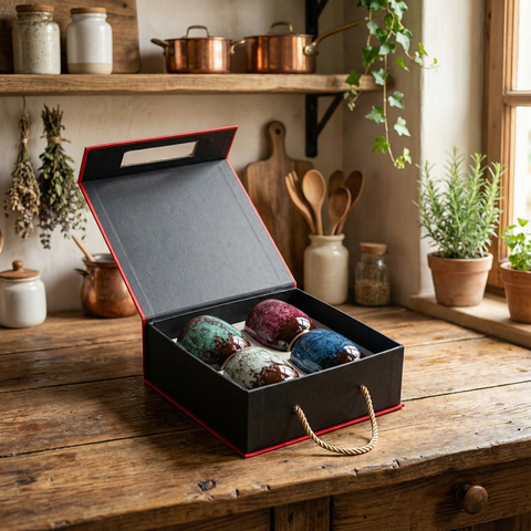 أكواب قهوة رخامية ريفية عتيقة