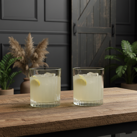 Bicchiere da whisky Old Fashioned a coste